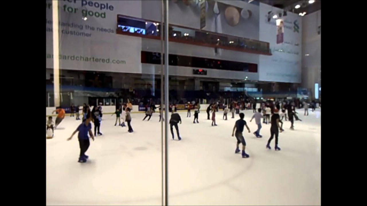 Dubai Mall Ice Rink, Indoor Ice Skating in the United Arab Emirates