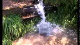 Artesian well on Highway 11 Oklahoma Raw Spring Water Information