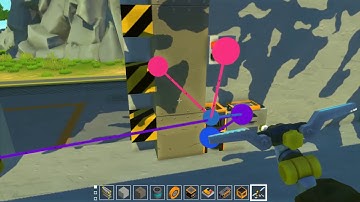 Scrap Mechanic Simple double switch door 2 (logic gates)