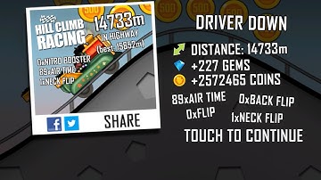 Hill Climb Racing - Kiddie Express in FACTORY Daily Challenge Gameplay  #Gameplay #HillClimbRacing