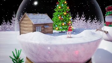 Aximmetry Virtual Studio Merry Christmas  |  3dvirtualstudioset.com