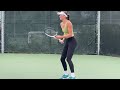 Hottest WTA Beauties: Carson Branstine vs Katie Boulter Practice 103