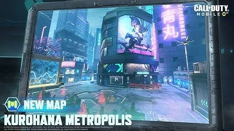 CALL OF DUTY MOBİLE - NEW MAP KUROHANA METROPOLIS | SEARCH AND DESTROY