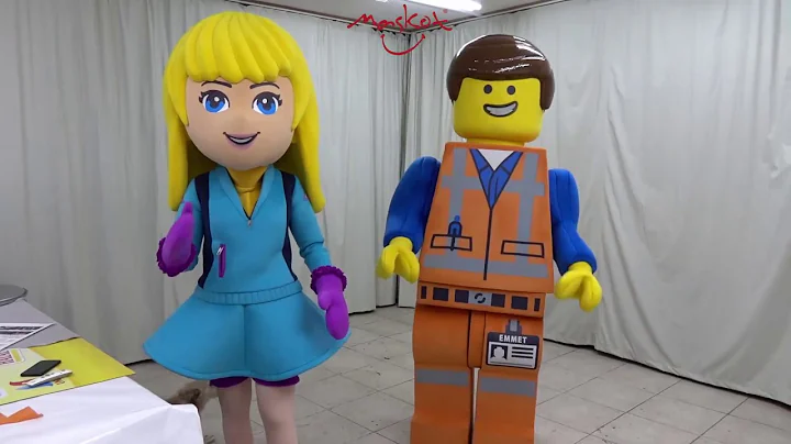 Lego Stephanie  Mascot Costume