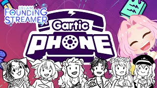 【GARTIC PHONE】Collab w/ IRIAM FS!!!【Ayana Spector】