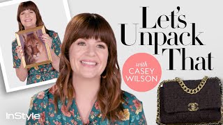 Casey Wilson Unpacks The Shrink Next Door, Bitch Sesh, and Bride Wars | Let’s Unpack That | InStyle