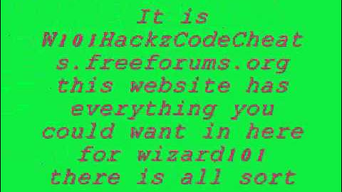 Wizard101 HCC New *2013*