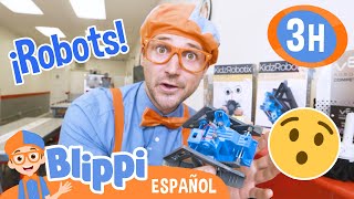 Blippi Conoce a los Robots! | Blippi Español | Videos educativos para niños | Aprende y Juega