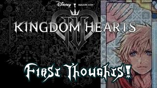 Kingdom Hearts 4 First Thoughts