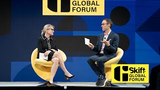 JetBlue President & Chief Operating Officer Joanna Geraghty at Skift Global Forum 2022