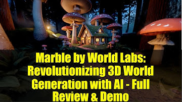 Marble by World Labs: Revolutionizing 3D World Generation with AI - Full Review & Demo