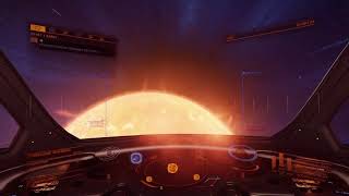 Relax in cosmo. A long travel, 345 Hyperspace Jumps, Elite Dangerous, no commentary