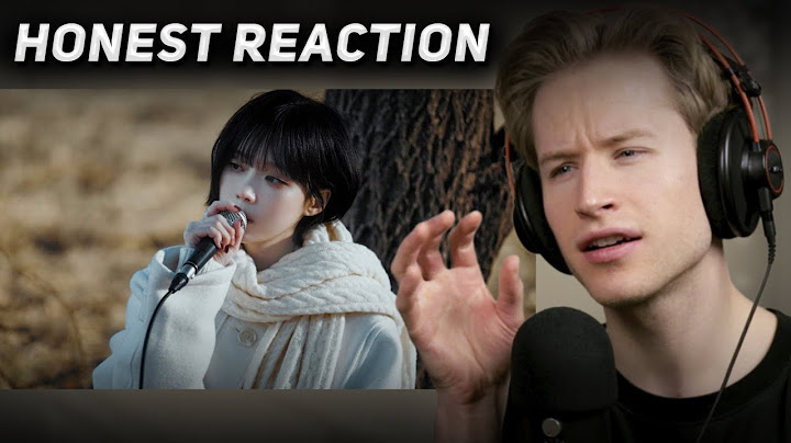 HONEST REACTION to '정준일 - 첫 눈' Cover by WINTER