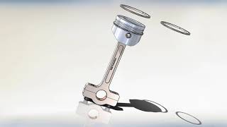 piston Assembly in solidworks