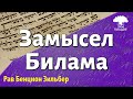 Замысел Билама. Уход за собой в Субботу. Рав Бенцион Зильбер