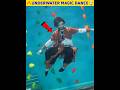 🔥 Underwater Magic Dance 🤯 #telugufacts #shorts #trending