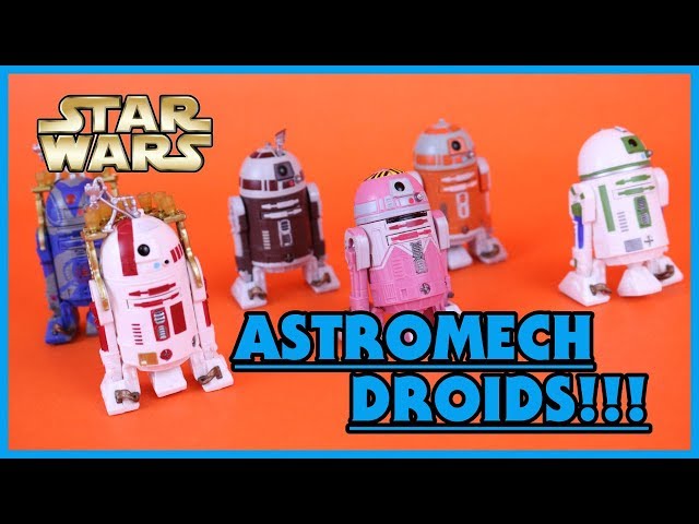 Star Wars Entertainment Earth Exclusive ASTROMECH DROIDS GIFT PACK