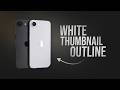 How to Make White Outline Thumbnail on iPhone (tutorial)