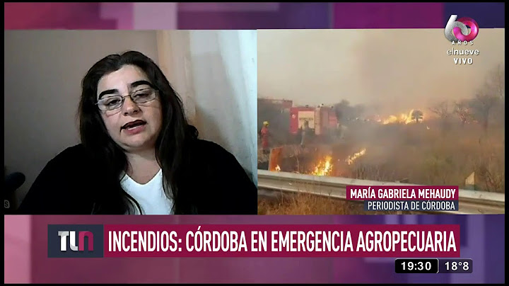 Córdoba: El fuego llegó a las casas