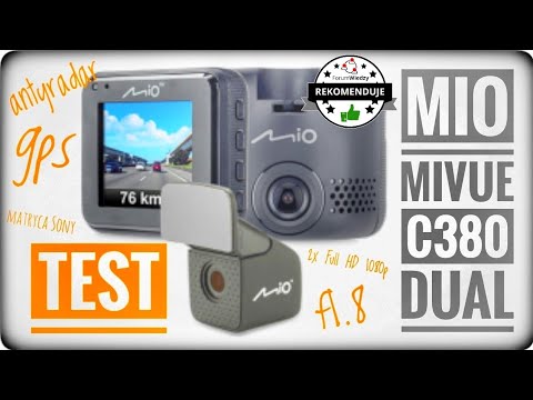 MIO MiVue C380 Dual GPS test recenzja | ForumWiedzy