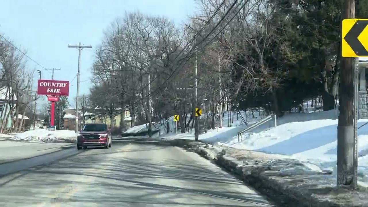 Driving Croton New Castle Pennsylvania February 10, 2026