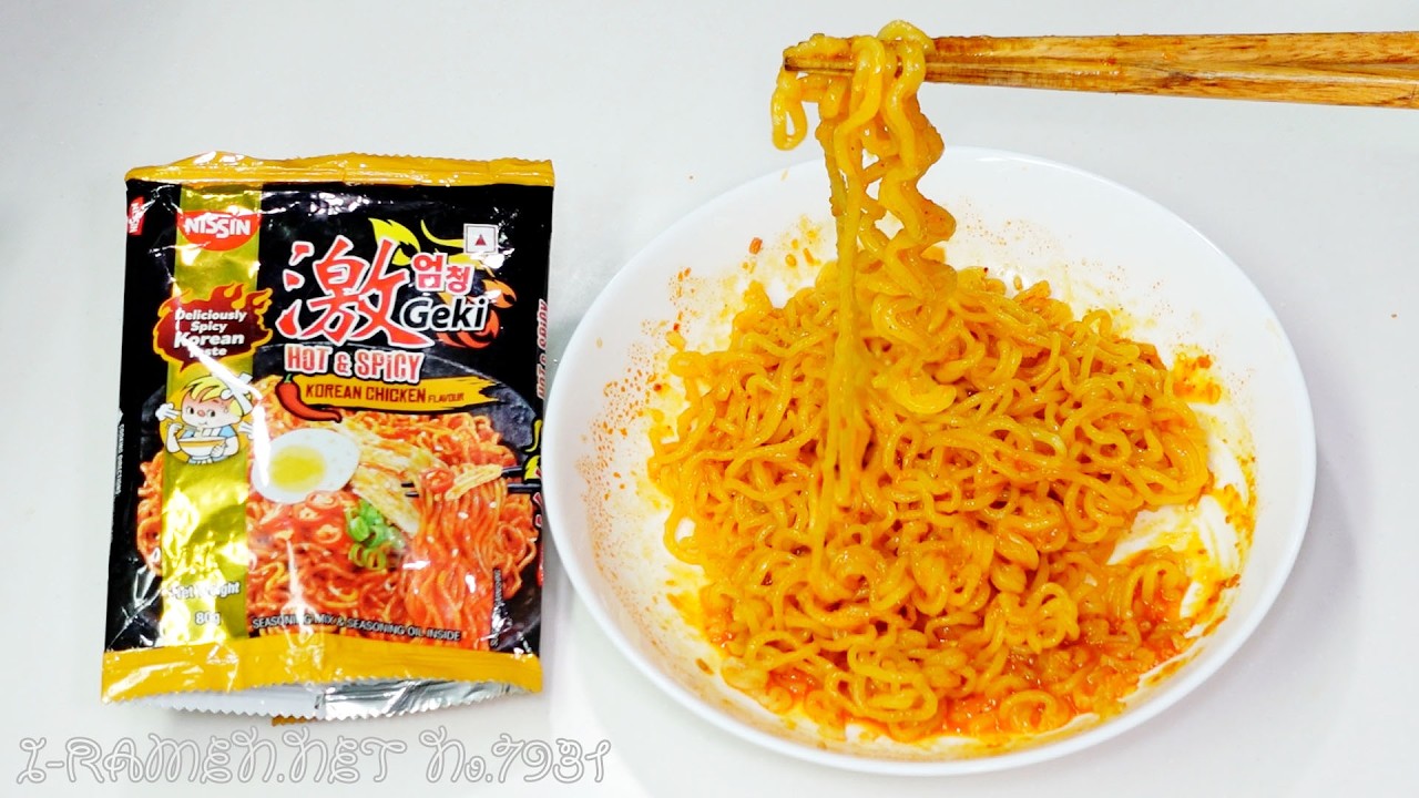 No.7931 Nissin (India) Geki 激 Hot & Spicy Korean Chicken Flavour