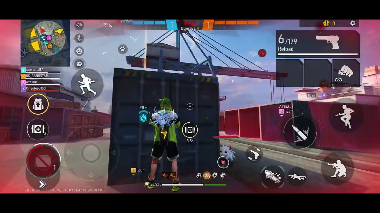 ff pro player gameplay cs rank free fire game video - YouTube