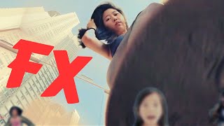 [ASMR] Giantess FX: Trampling & Crushing City With Sandals (Fan-Made) | 女巨人涼鞋毀城市