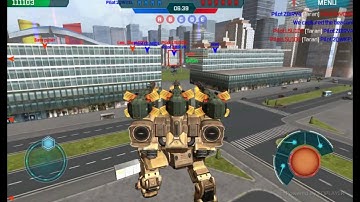 WAR ROBOTS test server 2.6.2 | prototype bot | improved machine guns