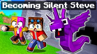Transformed To SILENT STEVE in Minecraft!