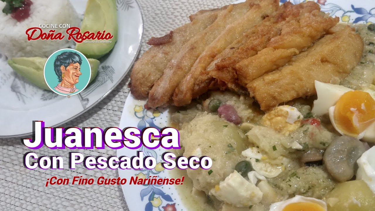 JUANESCA CON PESCADO SECO por Rosario Narváez Rivadeneira T-4