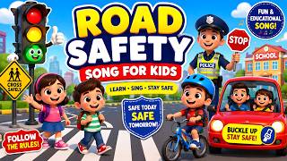 Information Road Safety Song for Kids | Traffic Rules Song | Learn Road Safety with Fun! | Rhymes and Fun TV News