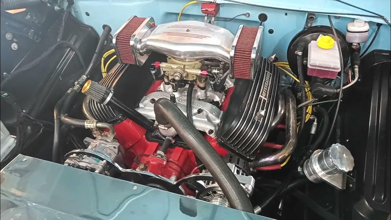 Ford F100 motor V8 292 com injeção Fitech Bijet YouTube