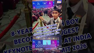 8-Year-Old Sikh Boy Ranvir Sachdeva Becomes Youngest Keynote Speaker at India AI Impact Summit 2026