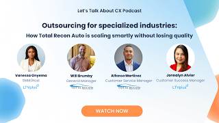 Outsourcing for specialized industries: How Total Recon is scaling smartly without losing quality