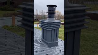 🔥 Монтаж фальцевой облицовки для шахты камина — по всем правилам!