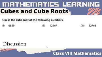 Guess the cube roots of numbers using estimation