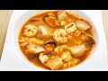 Sopa de marisco y pescado