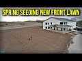 SEEDING A LAWN IN SPRING // New Front Lawn Renovation Series