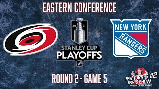 Game 5: New York Rangers unravel in third period as Carolina Hurricanes stave off elimination again