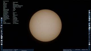Space Engine - Rotation of the Sun (Timelapse)