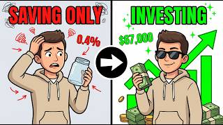 Saving vs Investing: The $55,000 Gap Nobody Talks About