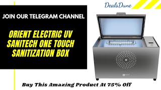 Orient Electric UV Sanitech One Touch Sanitization box | Best UV Sanitizer Box India | Amazon Offers