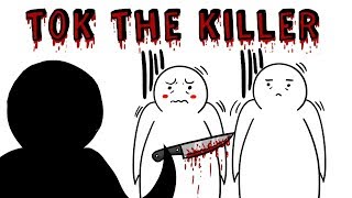 TOK THE KILLER 🔪 |  El creepypasta de TikTak Draw 🎃 Especial Halloween 2018