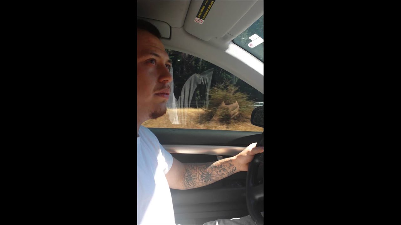 Boyfriend caught singing in the car