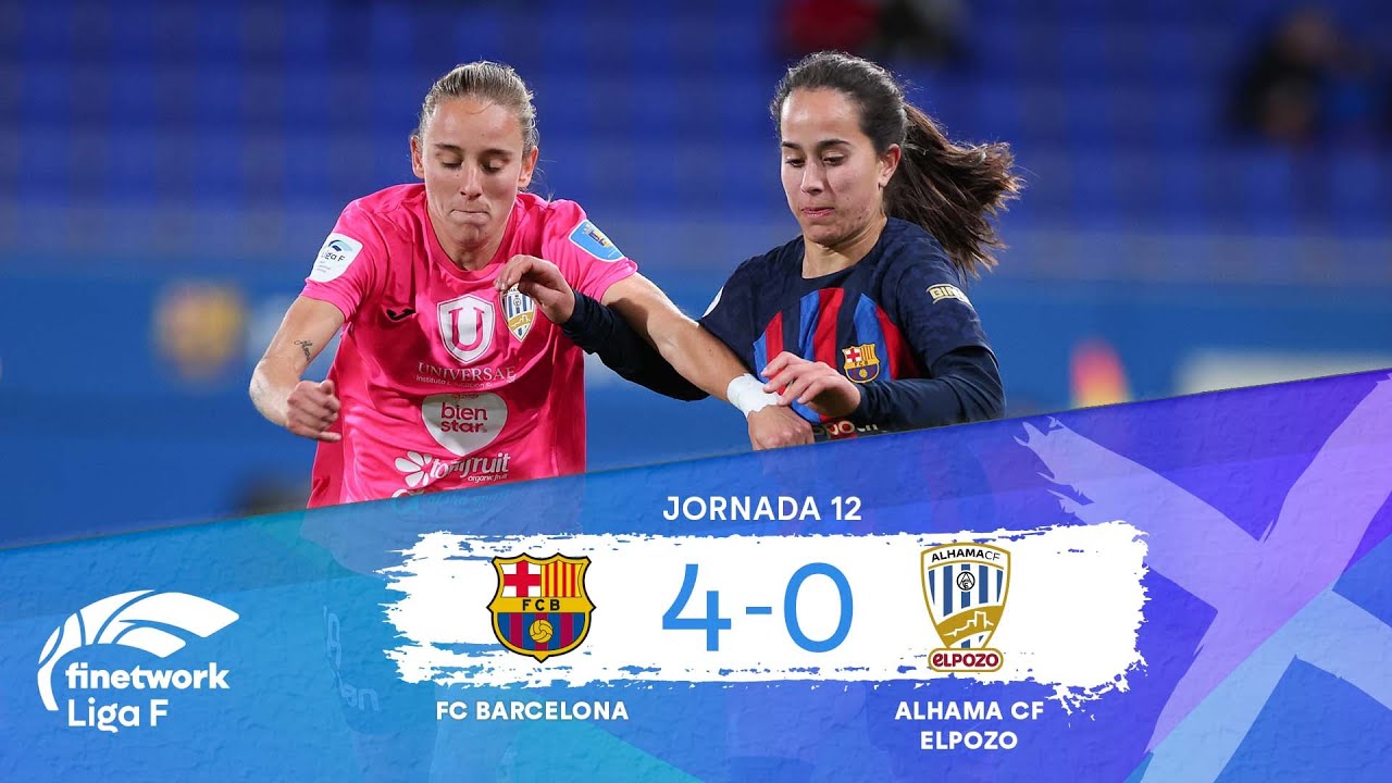 Alhama cf contra barcelona femenino b