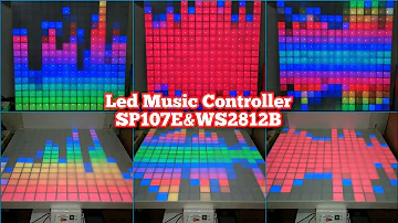 Led Music Controller SP107E & Led WS2812B