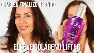 Como encorpar cabelo fino com Elseve Colágeno Lifter | Finalização com volume e leveza