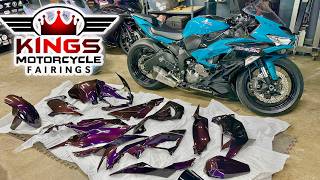 Kings Motorcycle Fairings Kit Install On My 2021 Ninja ZX6R