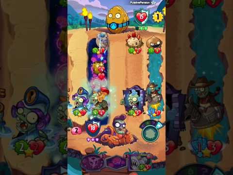 NICE 🔥 #pvzheroes #pvzheroesgameplay #pvzgameplay #plantasvszombies #plantsvszombies #pvzfusion